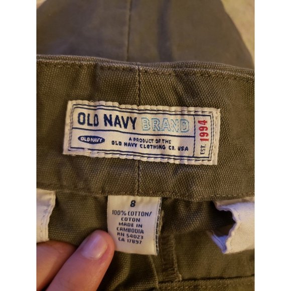 Y2K Olive Green Old‎ Navy Mini Skirt - Picture 5 of 5